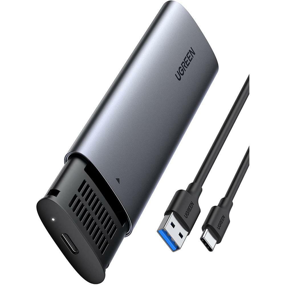 UGREEN M.2 Case Esterno NGFF USB C 3.1 Gen 1 per Disco Rigido, Case Esterno SATA