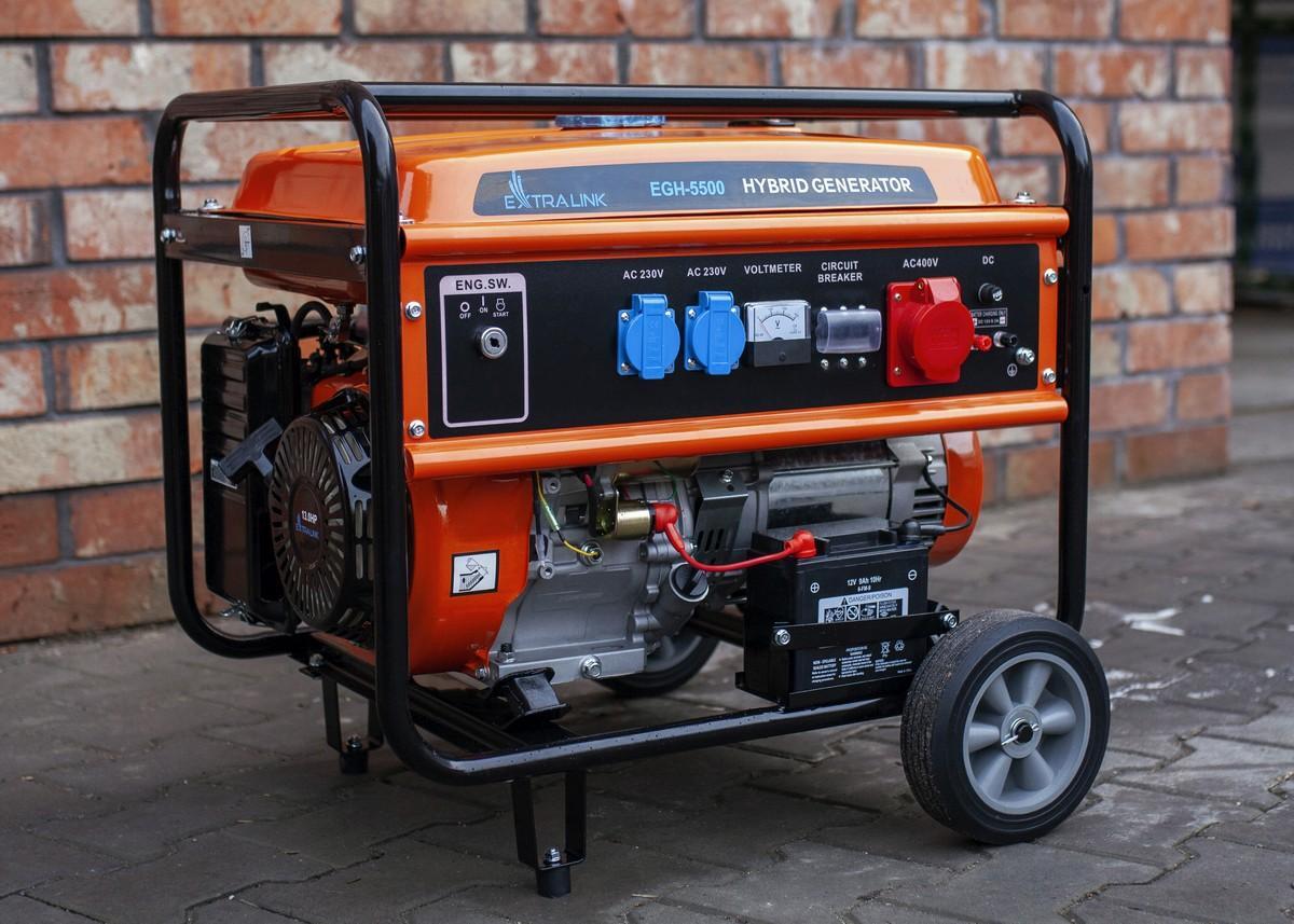 Extralink EGH-5500  Generatore di corrente  ibrido 55kW 3F