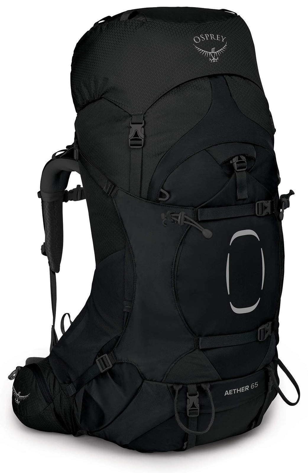 Osprey Aether 65 Zaino da Backpacking per Uomo, Black - L/Xl (y9O)