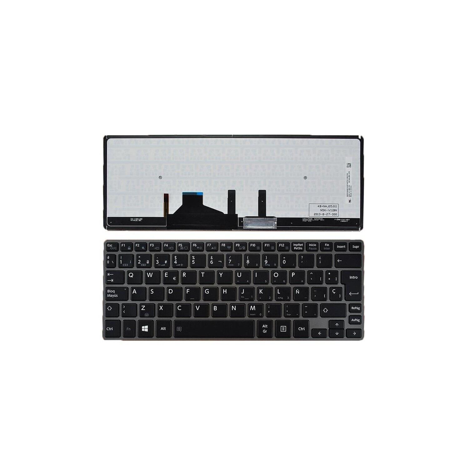 Tastiera Per Portatile Toshiba Portege Z30 Senza Pointstick