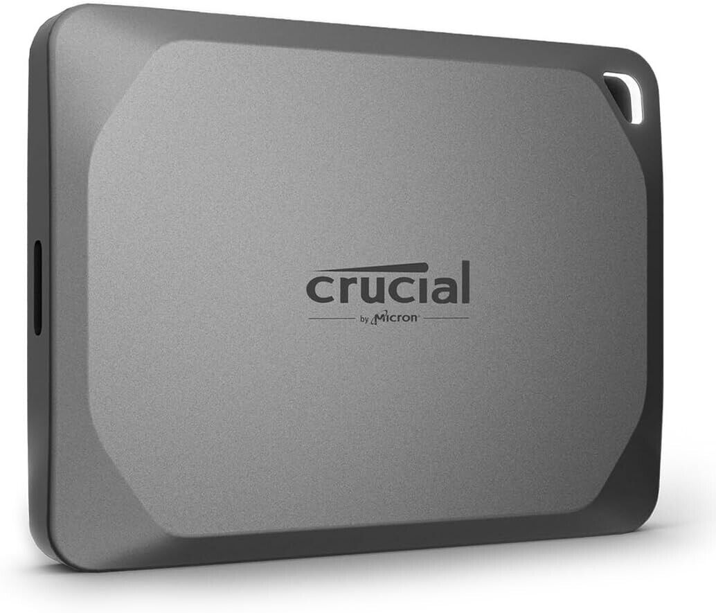 Crucial X9 Pro SSD 4TB Esterno Portatile, Fino a 1050 MB/s