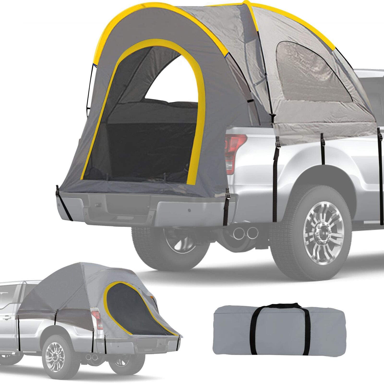 REAWOW Pickup Truck Tenda Camion Letto Tenda Campeggio Esterna Famiglia (N2p)