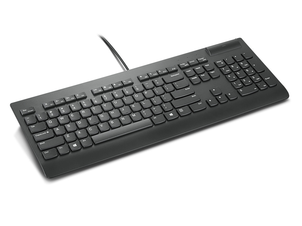 Lenovo 4Y41B69364 tastiera Ufficio USB Belga Inglese UK Nero