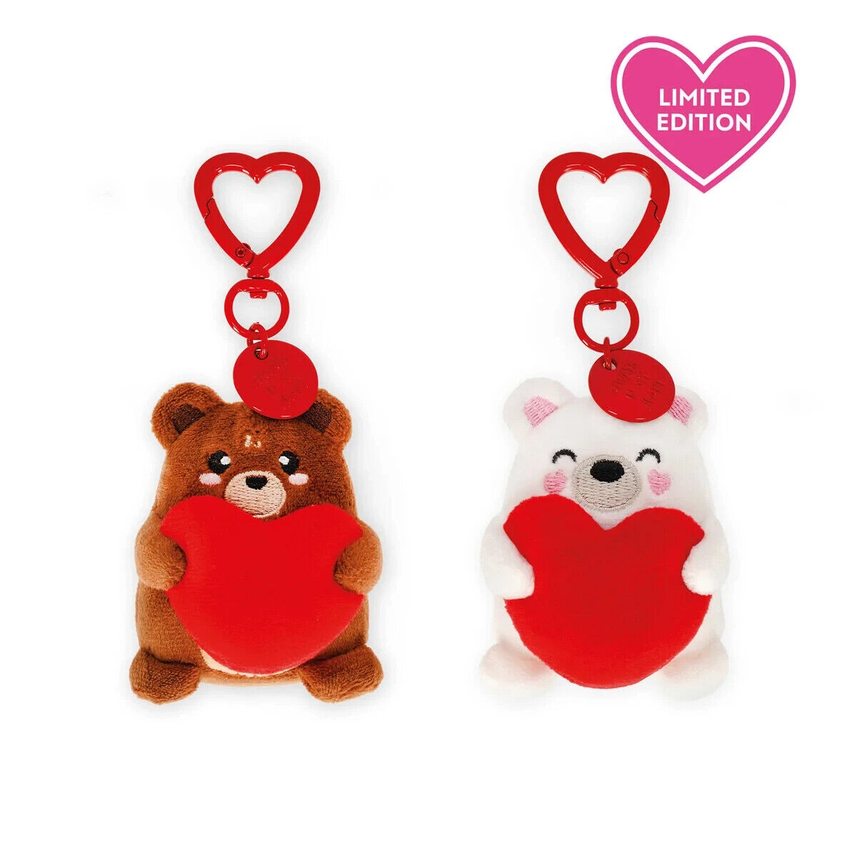 LEGAMI- 2 Portachiavi con Peluche - Orsi - San Valentino