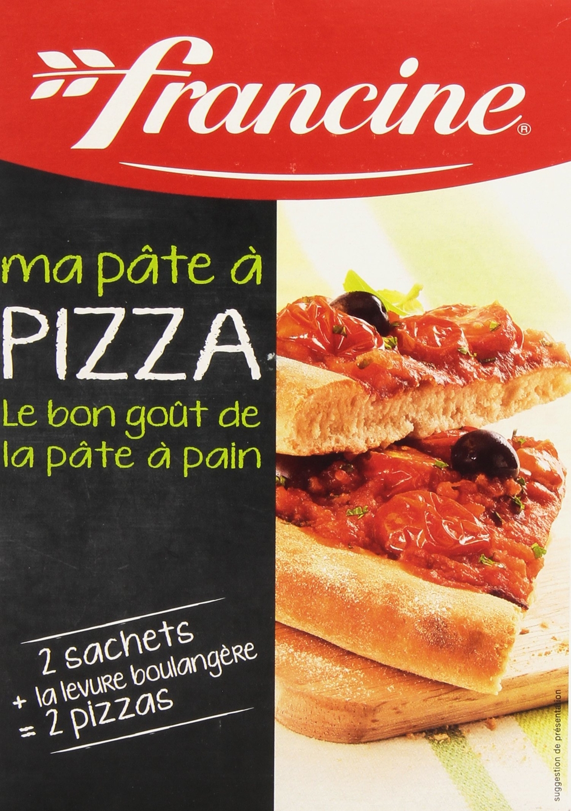 Francine Pasta Per Pizza Preparazione Per 510 G (A4a)