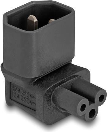 Adattatore di alimentazione Delock IEC 60320 - da C14 a C5, spina/presa, 2,5 A,