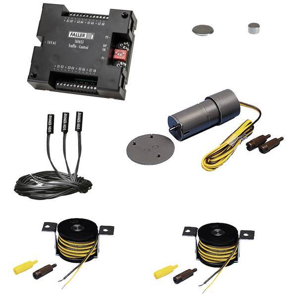 Faller 161622   Basis-Set Komponenten Car System H0, N Starter kit