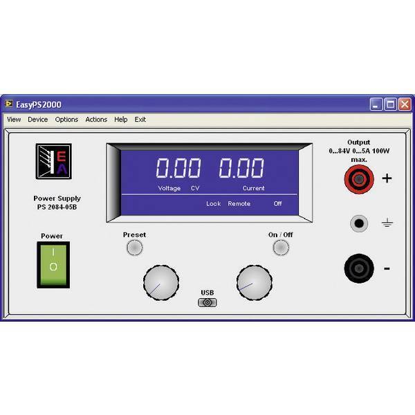 EA Elektro Automatik 33100226  Software Windows EasyPS2000 per EA-PS2000B Single