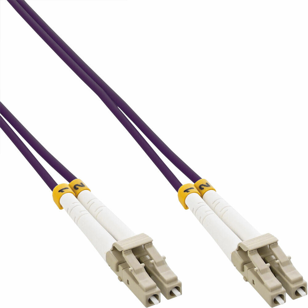 INL InLine® Cavo Duplex, LC/LC 50/125µm, Fibra Ottica OM4, 3m