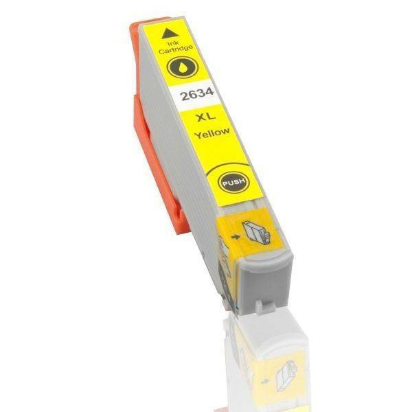 T2634 XL Cartuccia compatibile Giallo Per Epson Expression Premium XP 510 600 60