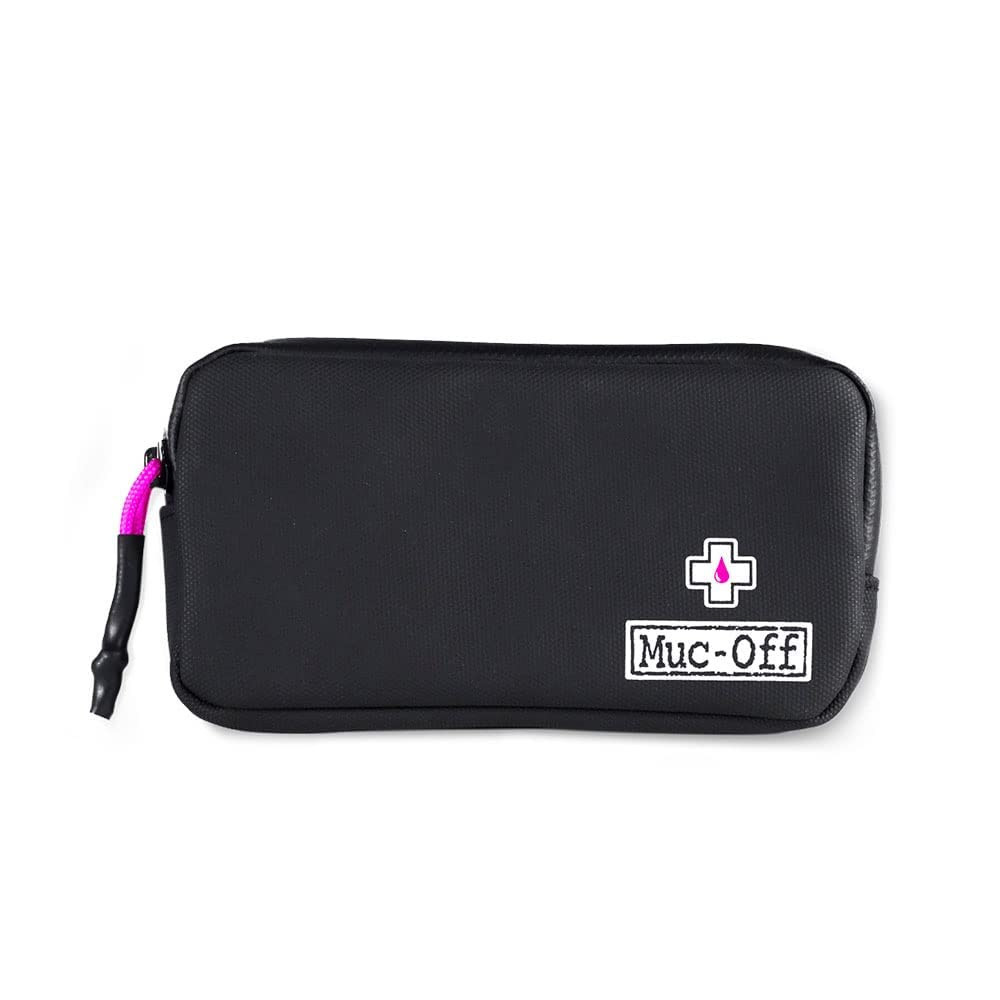 Muc-Off Rainproof Essentials Case - Borsa Bici Nera in Poliestere 900D (m7k)