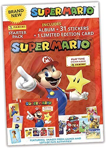 Super Mario Playtime Sticker Collection Starter Pack (v0F)