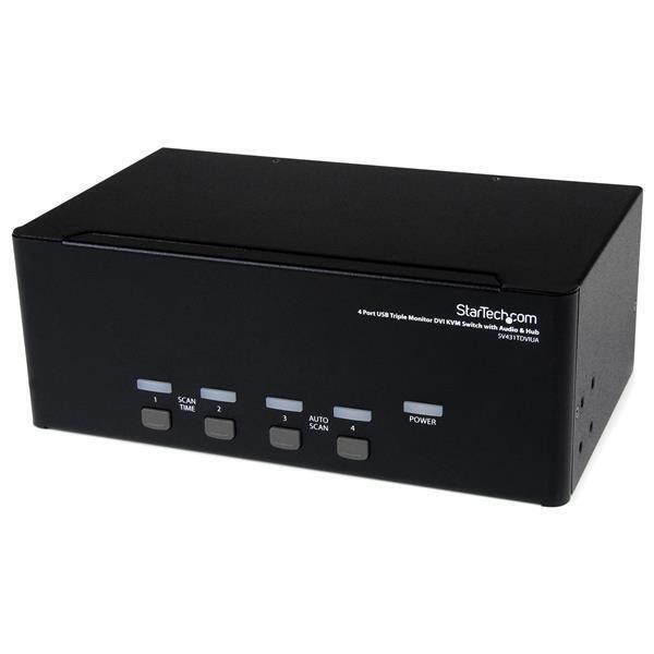 SWITCH KVM DVI TRIPLO USB