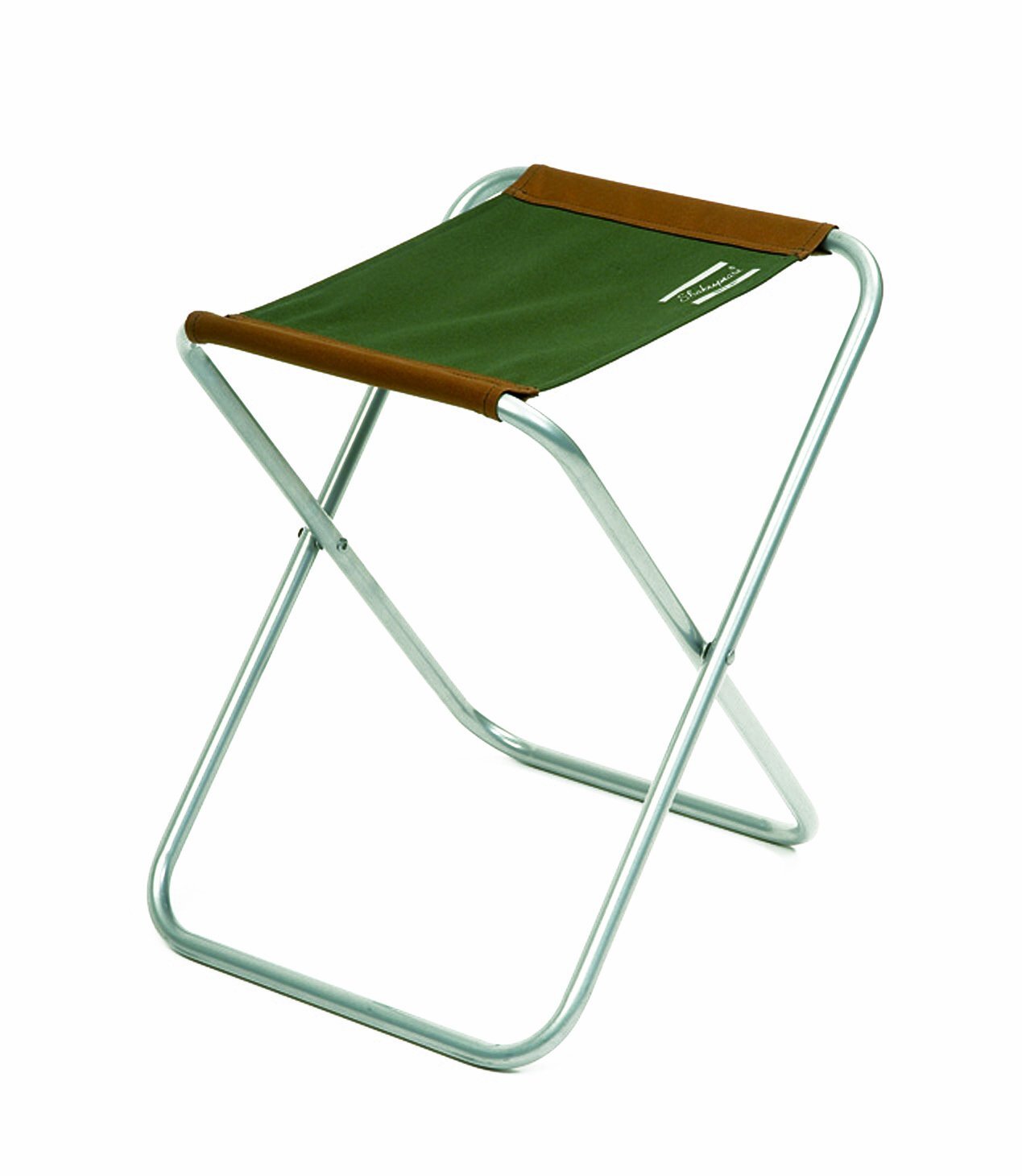 Shakespeare - Sedia pieghevole 90 kg, colore: Marrone/Verde (E5q)