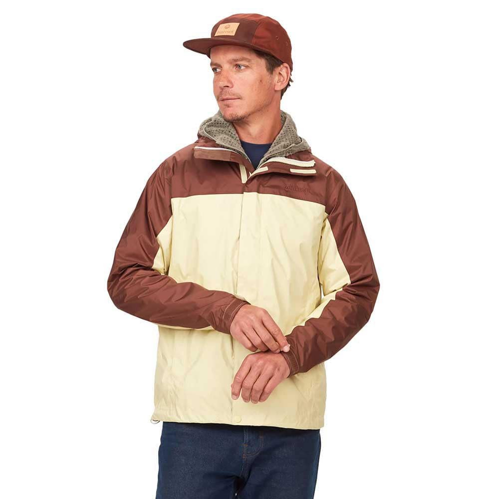 Marmot Precip Eco Jacket Lightweight Hooded Rain Jacket Uomo, Multicolore (c1J)