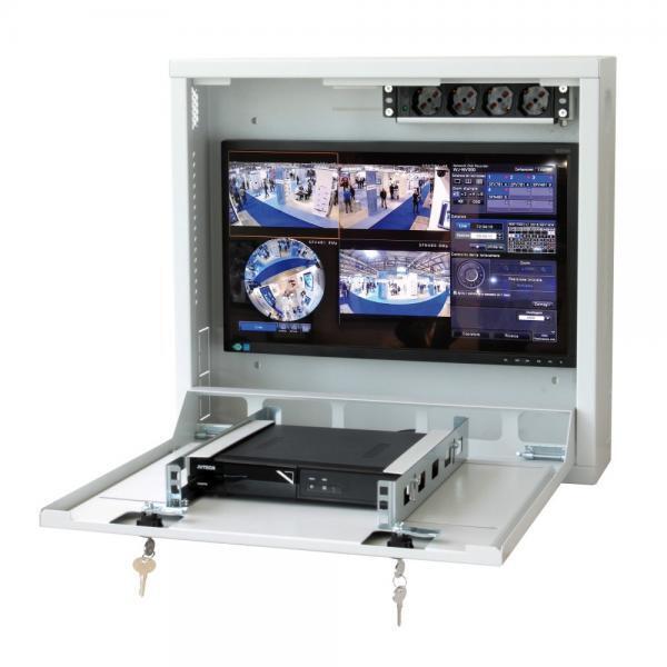 Techly Professional Box di Sicurezza da Parete per DVR e Sistemi di Videosorvegl
