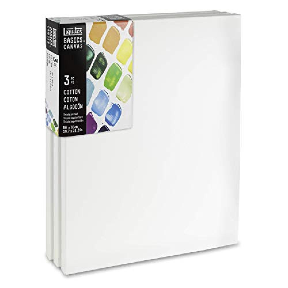 (TG. 50 x 70) LIQUITEX Keilrahmen aus Fichtenholz Telaio stabile in legno di abe