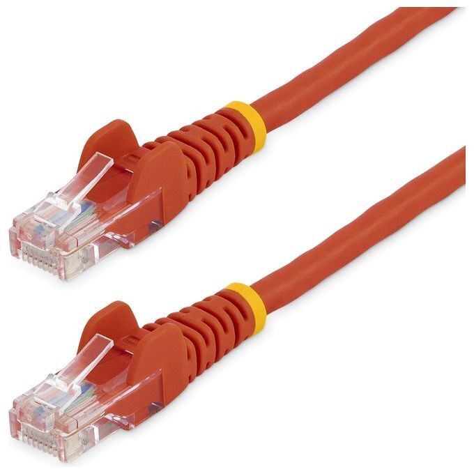 StarTech.com Cavo di Rete da 7m Rosso Cat5e Ethernet RJ45 Antigroviglio
