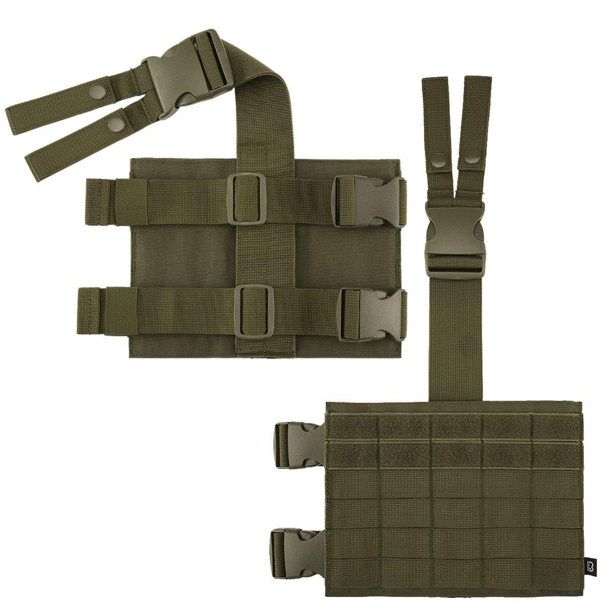 Brandit Molle Leg Panel, color: olive, size: OS (p6Z)