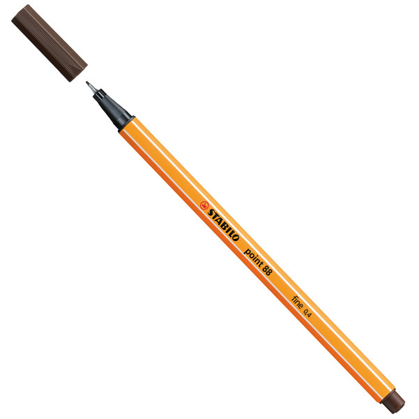 Fineliner Point 88 Stabilo - 0,4 mm - 88/65 (Terra d'Ombra Conf. 10)