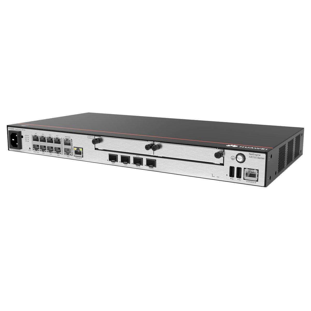 Huawei NetEngine AR730  Router  2x GE Combo WAN 1x SFP 8x GE LAN 1x GE Combo LAN