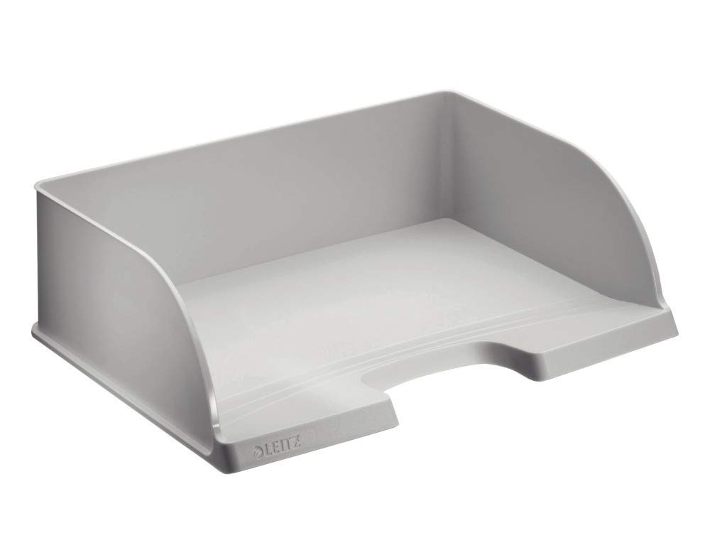 Leitz 52190085 Jumbo Plus Letter Tray A4 Landscape Grey Extra High Polystyrene G