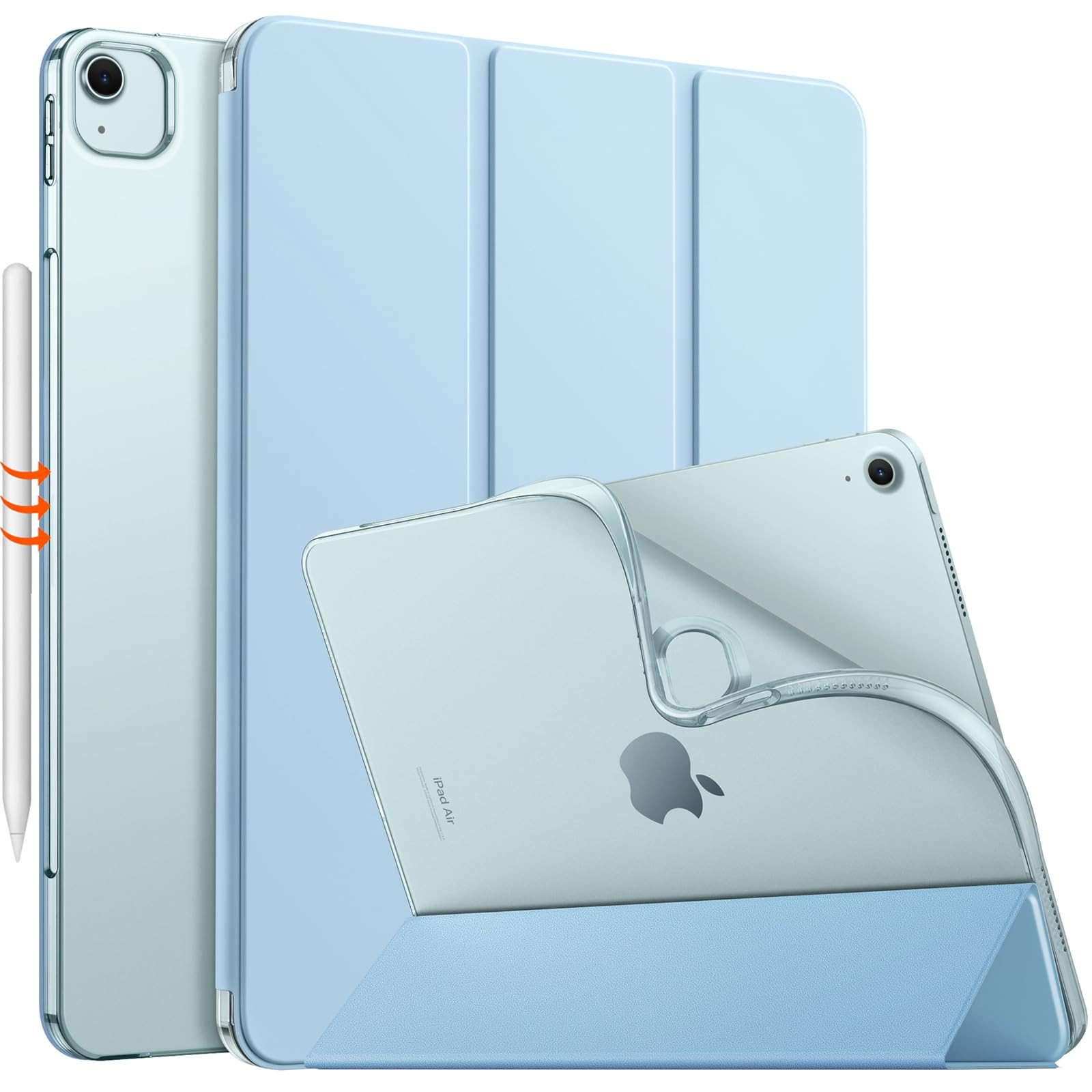 MoKo per iPad Air 13 Pollici M2 2024, iPad Air 13 Shell con Guscio (h6c)