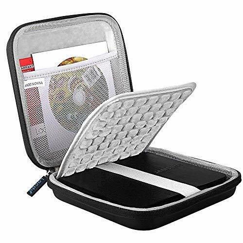 Lacdo CD-DVD Custodia rigida portatile per Asus ZenDrive, Dell DW316, LG Samsung