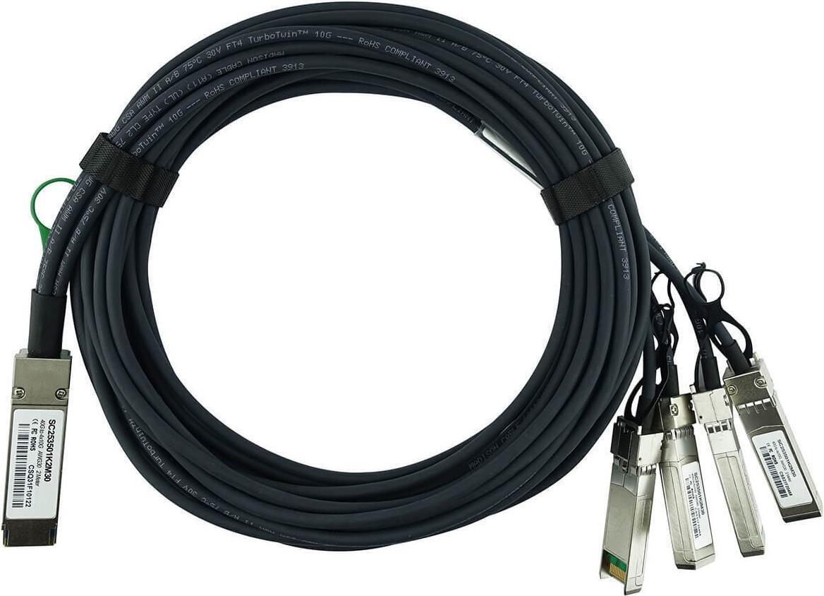 X4DACBL5 compatibile BlueLAN QSFP DAC SC253501K5M26