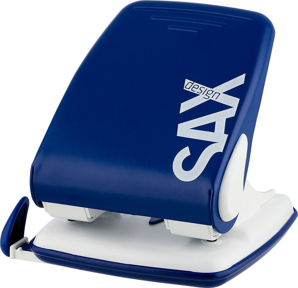 SAX XL Hole Punch 40 Sheets XL Hole Punch Blue Blue