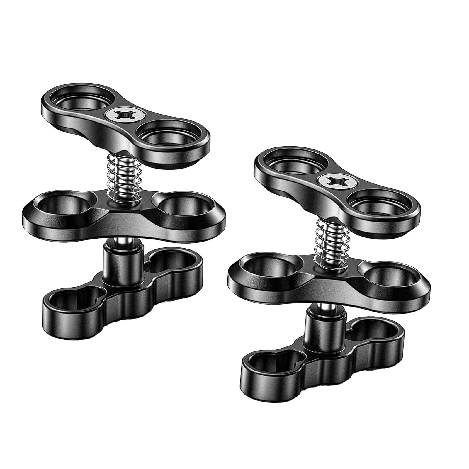 Sea frogs 2 pezzi snodo sferico a farfalla, clip subacquea, braccio (W3q)