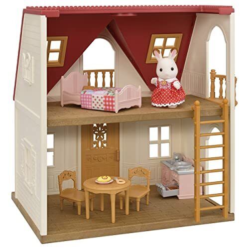 SYLVANIAN FAMILIES 5567 Cosy Cottage Starter Home, Dollhouse Playset, (N0T)