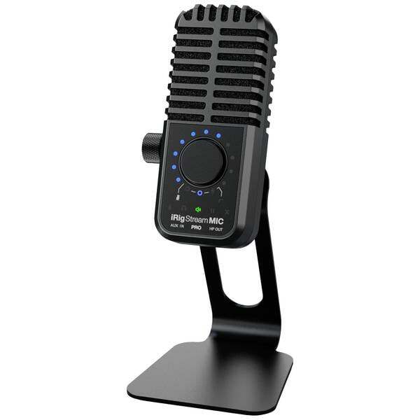 IK Multimedia 03-90198  iRig Stream Mic Pro verticale Microfono da studio Tipo d