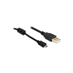 USB2.0 A-Stecker zu USB micro-B Stecker  Kabellnge 2m  mit Ferritkern