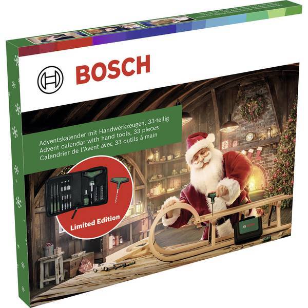 Bosch Home and Garden 1600A0349X  Handwerkzeug Adventskalender 2024 Utensili Cal