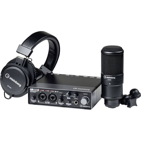 Steinberg 47053  Interfaccia audio  UR22C Recording Pack incl. software