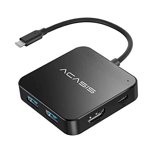 Hub USB C, Hub USB-C Multi-Port con HDMI 4K, Power Delivery 100 W 3 porte (U1R)