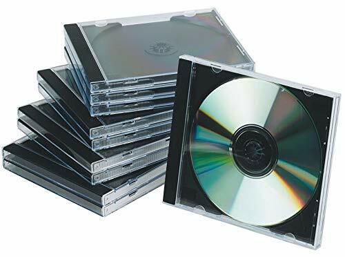 Connect CD Jewel Cases 10 pieces Black (T6K)