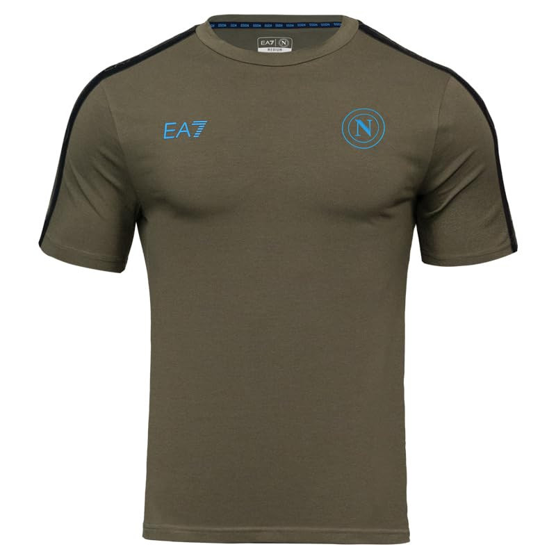 SSC Napoli Maglia Rappresentanza, EA7 Prodotto Ufficiale, Maglia Calcio (C6Z)