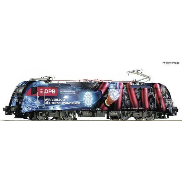 Roco 7510005   Locomotiva elettrica H0 1216 940-7 di DPB