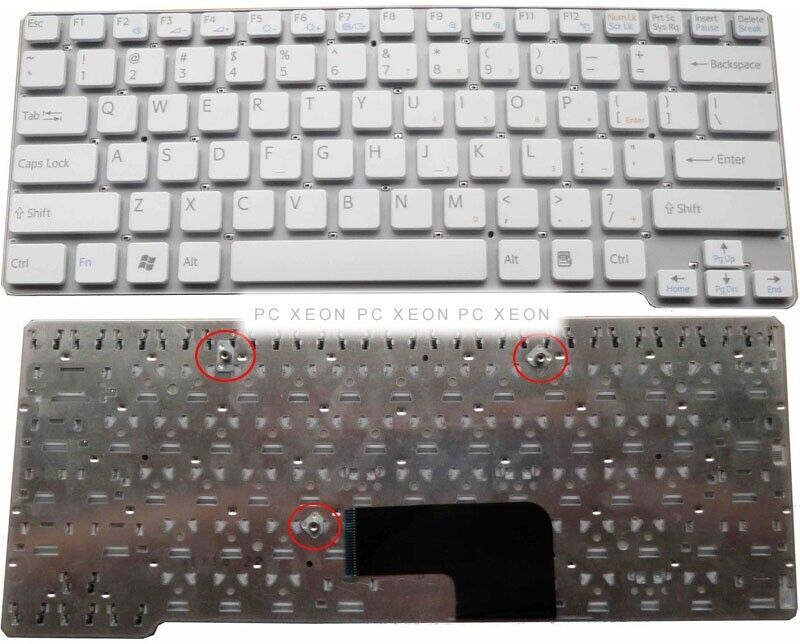 Tastiera Sony Vaio Series, Internacional. Bianco 148755661 148755731