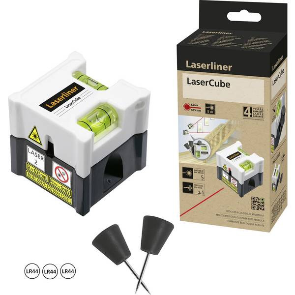 Laserliner 081.108E  LaserCube Laser a linee Raggio di azione (max.): 5 m