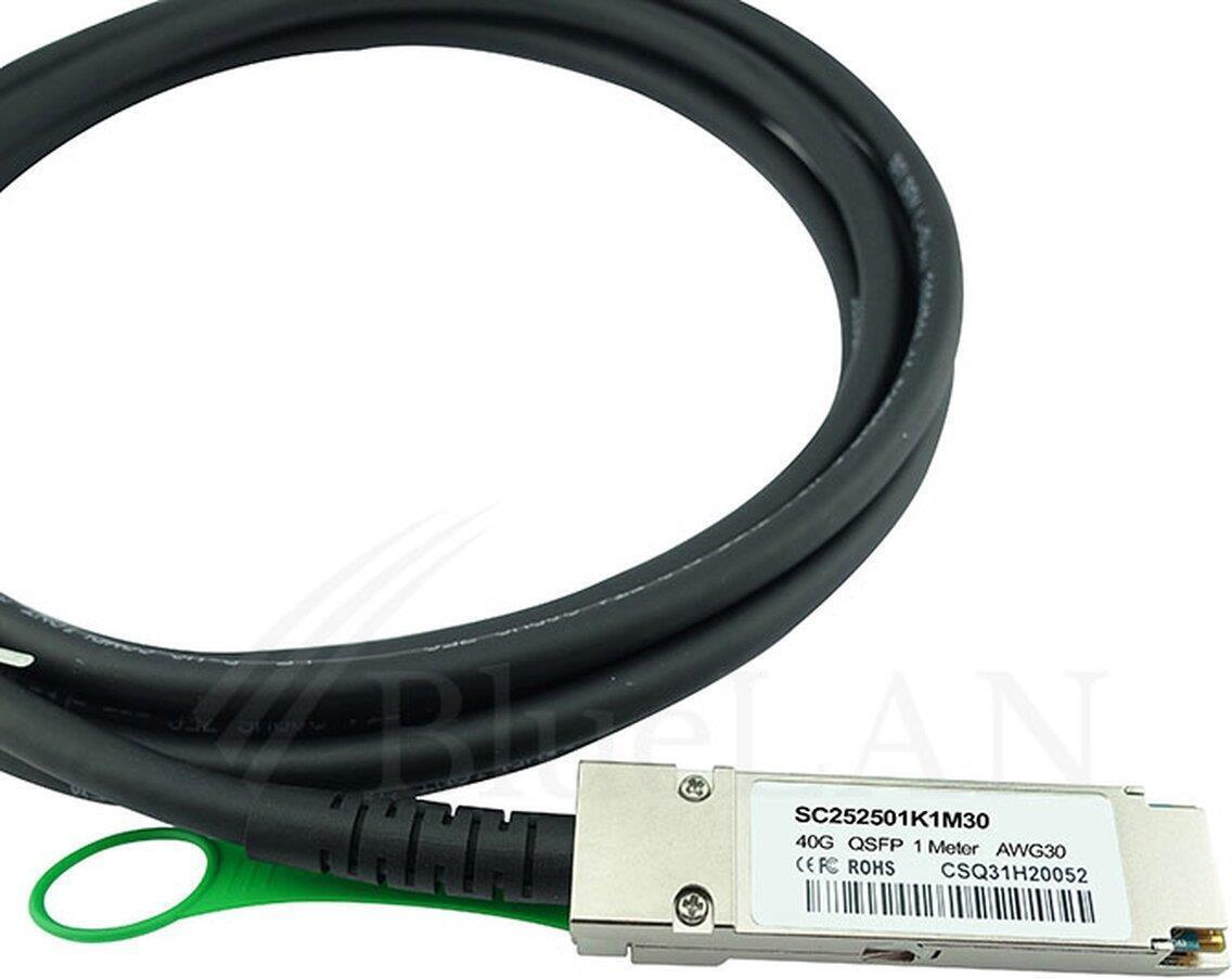 X6559-R6 compatibile BlueLAN DAC QSFP SC252501K5M28