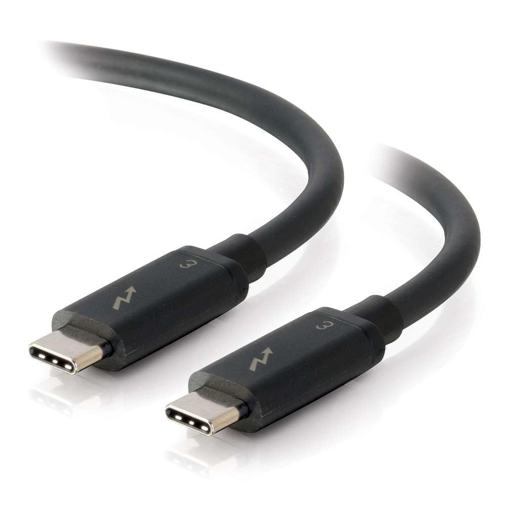 C2G 2M USB-C to USB-C Thunderbolt 3 100 Watt Power Delivery and Data Transfer Le