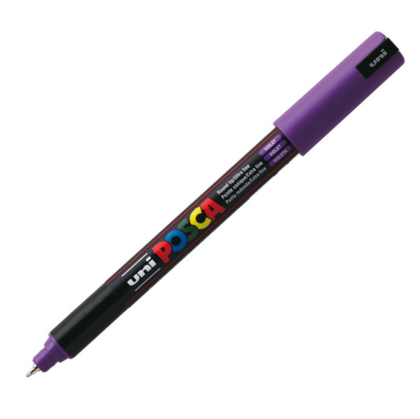 Marcatore a Tempera Uni Posca PC1M Uni-Ball - Punta Tonda - 0,7 mm - M-PC1MR-VI