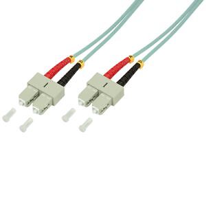 Logilink - Cavo patch - SC multimodale (M) a SC multimodale (M) - 2 m - fibra ot