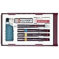 set riempitivo inchiostro rotring college 025  035  05 mm nero