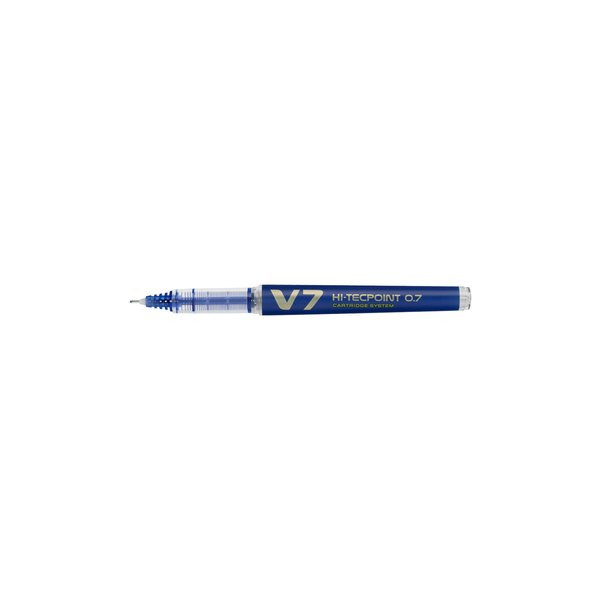 Penna Roller Hi-Techpoint V7 Refillable Pilot - 0,7 mm - 040346 (Blu)