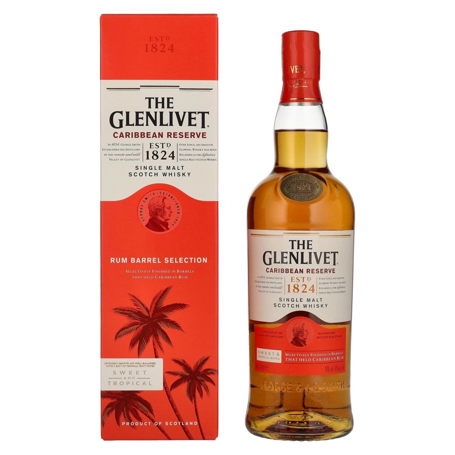 The Glenlivet Caribbean Reserve Single Malt Scotch Whisky