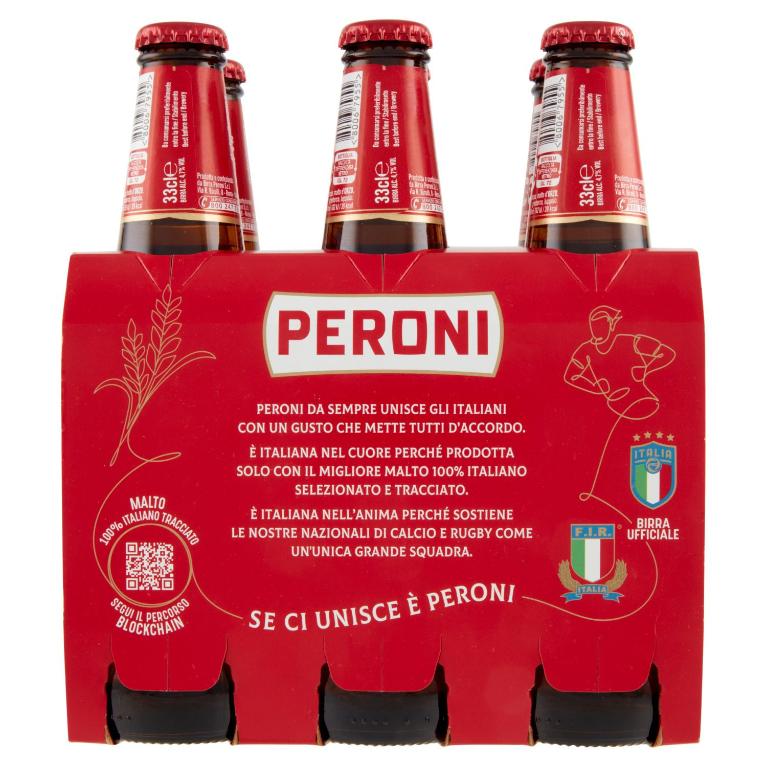 Peroni 6 x 33 cl